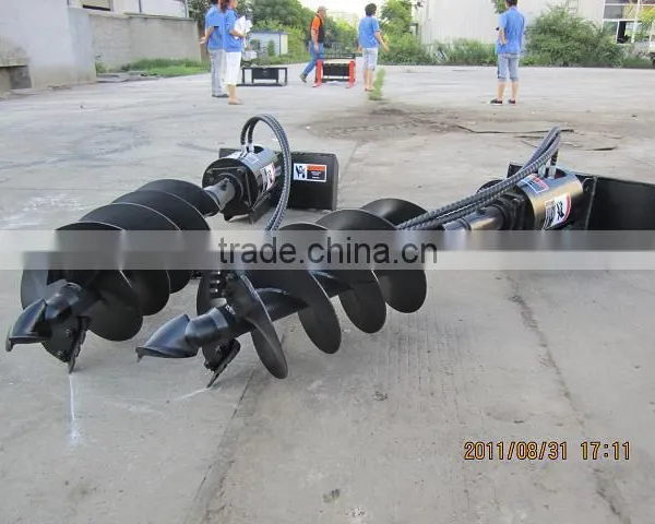 Skid Steer Loader Mini Attachment Drilling Auger for Sale
