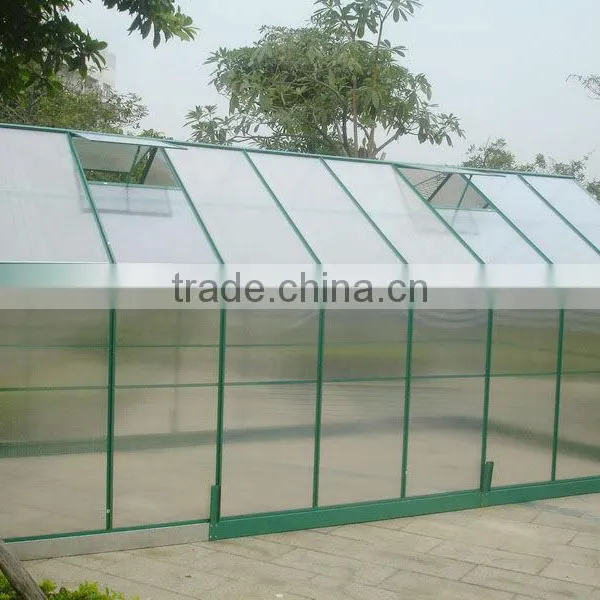 Large Size 4mm Polycarbonate Vegetable Used Agricultural Greenhouses photo-4