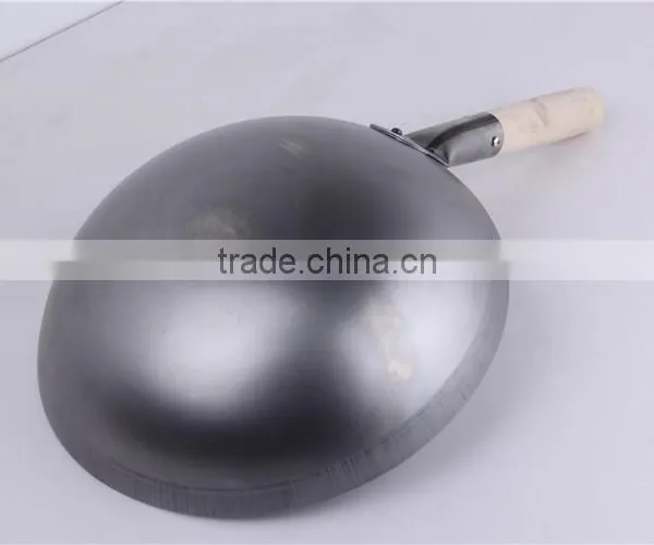 SGS Certificate Machine Made Coating Carbon Steel China Wok For Sale photo-4