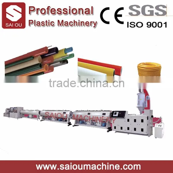 Plastic Pipe Production Line/ Pipe Making Extruder Machine for PPPEPVC photo-3