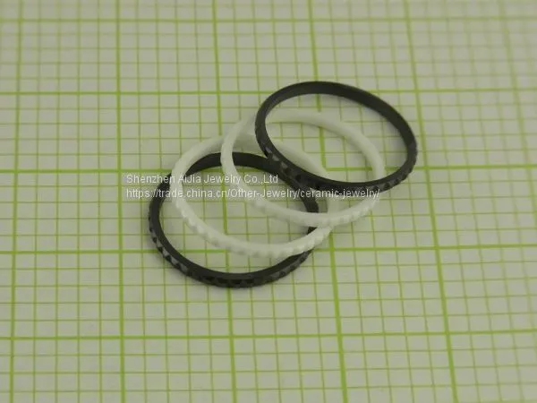 Zirconia Ceramic Ring With Groove Zirconia Blank Ring photo-5