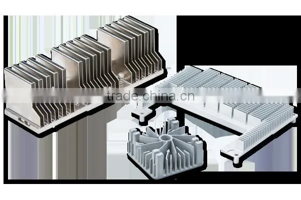 High Power Lighting Parts Extruding Aluminium LED Heat Sink photo-3
