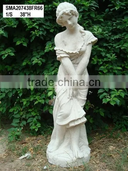Beatiful Resin Dancing Lady Statue for Garden Decor photo-5