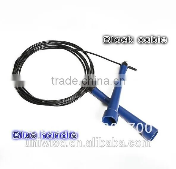 JR02-new Speed Jump Rope - Wire Rope With Plastic Coating! photo-4