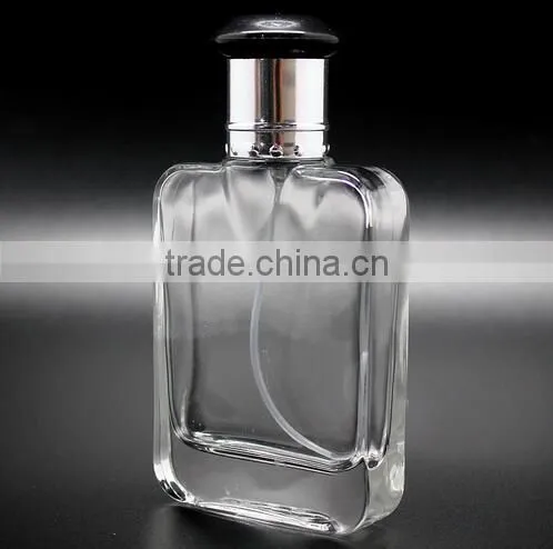 80ml Spray Perfume Bottle for Wholesale, High-end Lady Cosmetics Bottle, 80ml Clip Mouth Glass Bottle, With Lid photo-2