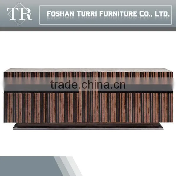 Modern Marble Travertine Top Hardware Base Coffee Table photo-5