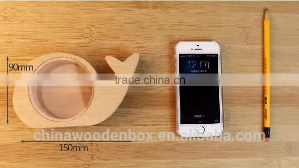 Refined Lovely Wooden Piggy Bank photo-3