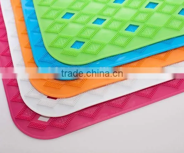 New Washable Cheap Non Slip Custom Pvc Bath Mat photo-5