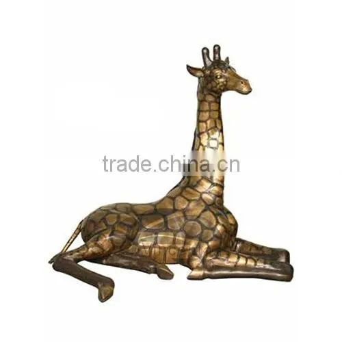 High Quality Brass Giraffe Statue VSL-063 photo-6