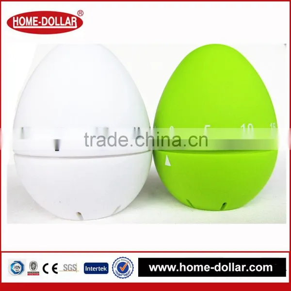 1 Hour/60 Minute Egg Shaped Digital Unique Mechanical Kitchen Timer Wholesale With Magnet photo-4