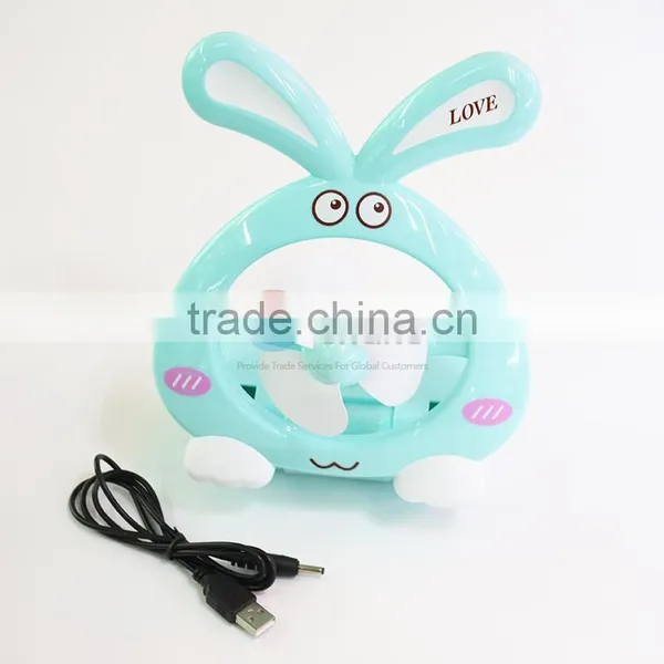 Cool Summer Rabbbit Shape Usb Fan