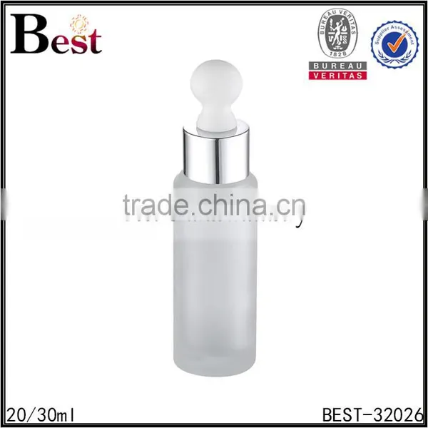 Frosted Glass Dropper Bottle 30ml Cosmetic Oil 30ml Glass Bottle With Dropper photo-3