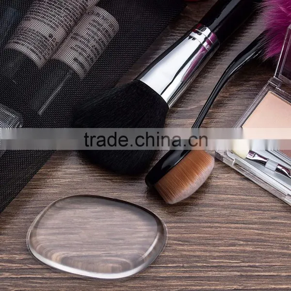 Soft Clear Silicone Powder Puff Good Quality Cosmetic Tools photo-3