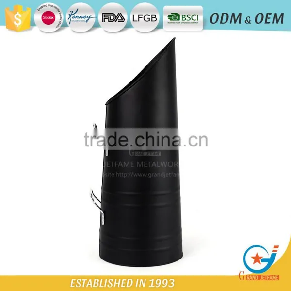 Iron Powder Coating Fireplace Tool Hod Coal Holder photo-4