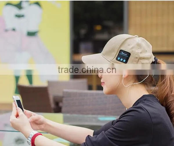 Cheap New Product Bluetooth Music Hat Sum Hemlet With Earphone photo-3