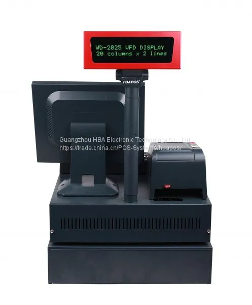 All In One Pos System/ Supermarket Cash Register HBA-A8 Retail Pos Machine In 2017 photo-5