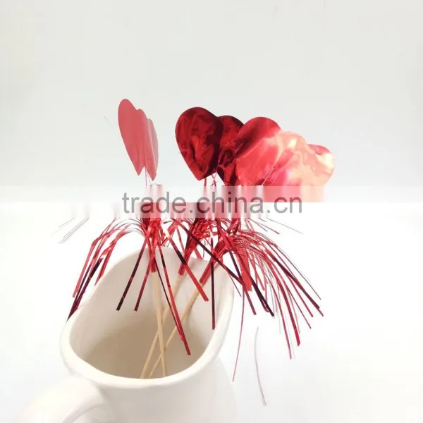 Wood Parasol Flag Decorations Party Supplies Food Picks photo-4