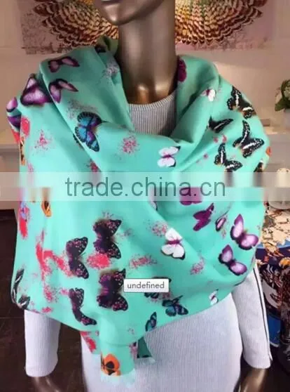 Custom Design Digital Printing Fashion Knitted Scarf