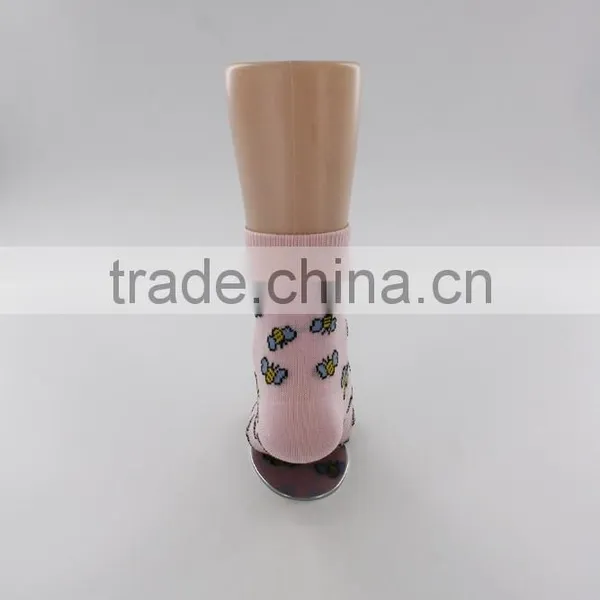 Summer Season Thin Mercerized Cotton Yarn Ankle Socks Women photo-6