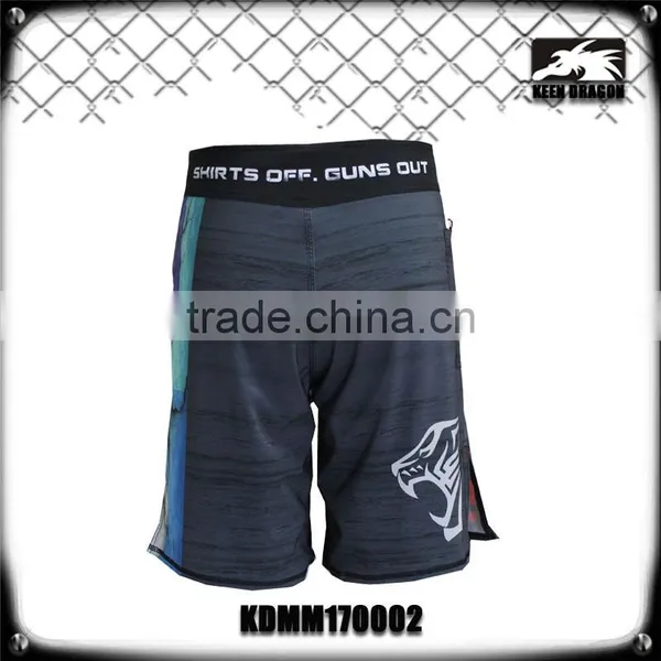 Mens Newest Polyester OEM Service Mma Shorts Wholesale and Retail photo-3
