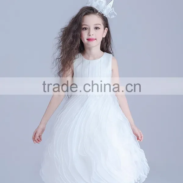 Children Summer Frock Girl Fashion Dresses for Party Stripes Ruffle Designs Dress photo-5