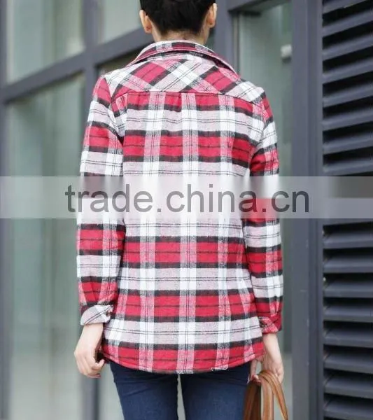 Used Flannel Shirts Long Sleeve Wholesale OEM China photo-6