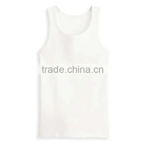 New Model Design 100% Cotton Fashion Wholesale Mens Custom Stringer Tank Top photo-3