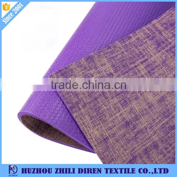 High Quality Eco Friendly Anti-slip Jute Yoga Mat photo-4