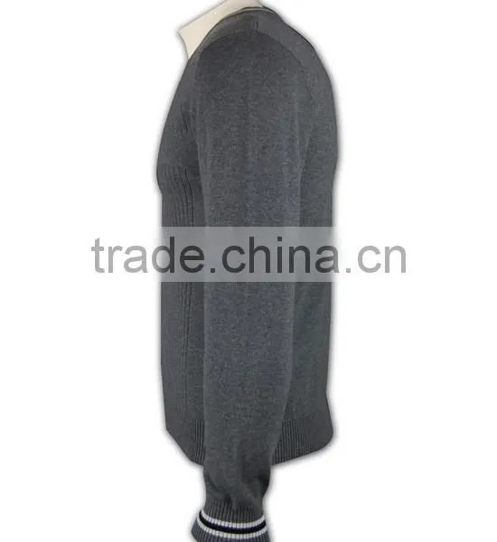 ISO9001/BSCI Manufature Customized Boys Knitted Varsity Cardigans Sweaters photo-3