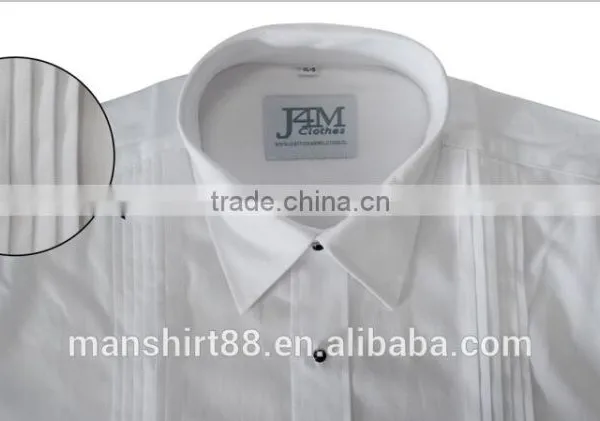 2017 London Collar Regular Fit Formal Tuxedo Shirts photo-4