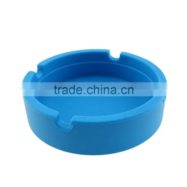 Pocket Portable Silicon Round Ashtray With Custom Logo photo-6