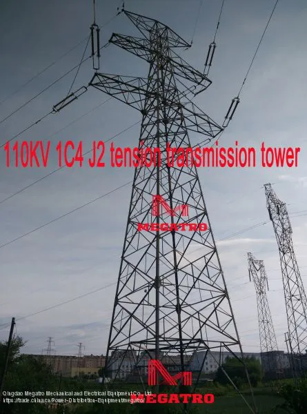 MEGATRO 110KV 1C4 J2 Tension Transmission Tower photo-2