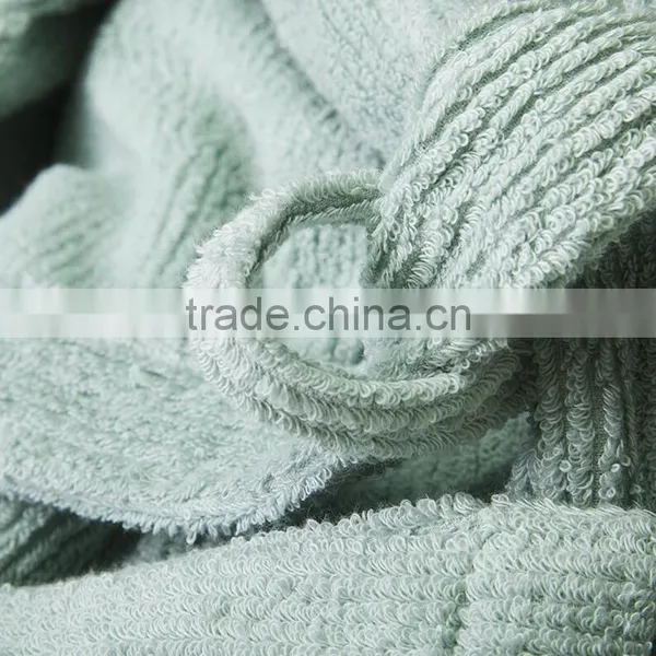 Factory Customize Women's 100% Cotton Bathrobe Hotel Cotton Robes Thicken Bath Robe,night Robes for Winter photo-5