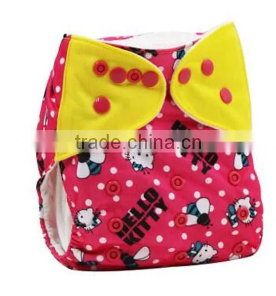 Fashion Cartoon Pattern Adjustable Baby Dipper Cloth photo-3