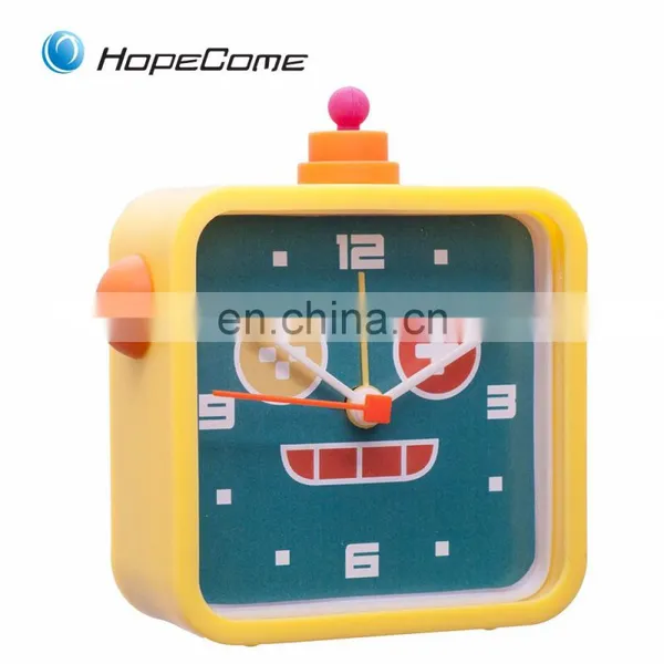Silicon Cute Table Kids Clock photo-3