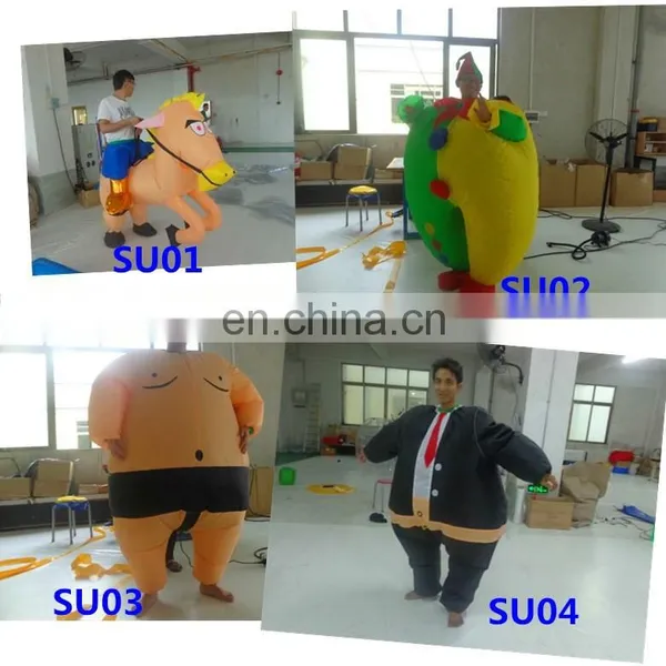 Costume Kids or Adult Cown Inflatable Wrestler Sumo Costume Fight photo-4