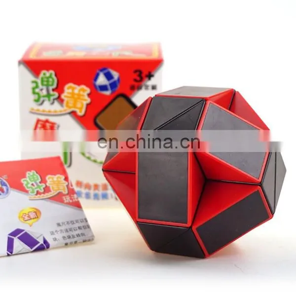 Snake Speed Cube Puzzle Fidget Cube Toy Twisty Puzzle Twist Magic Ruler Cube Christmas Gifts photo-6