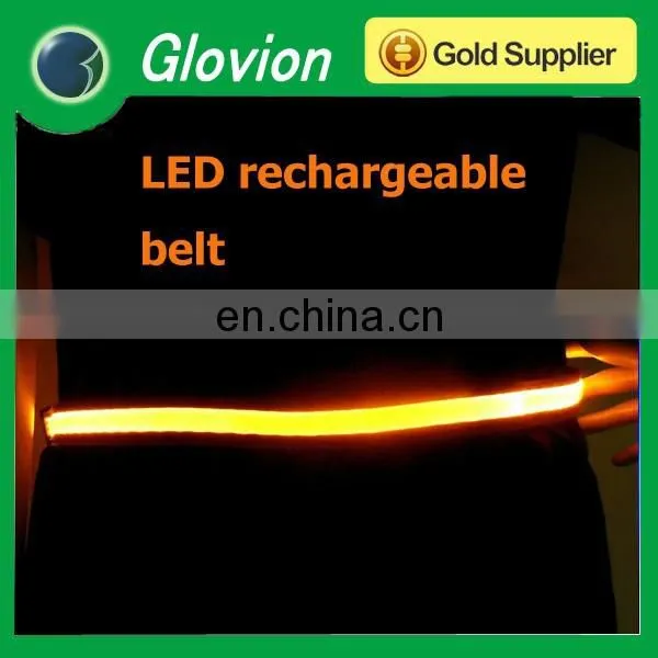 Best Selling Top Design Flashing Belt USB Rechargeable Flashing Belt Flashing Belt for Decoration photo-2