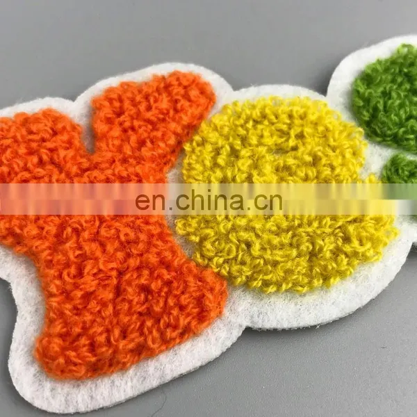 High Quality Cartoon Chenille Badge Custom Embroidery Patch photo-2