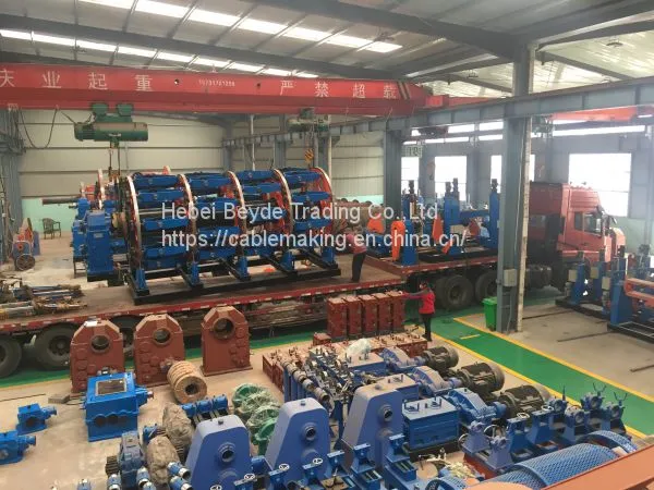 Steel Wire Armouring Machine Steel Wire Armored Equipment