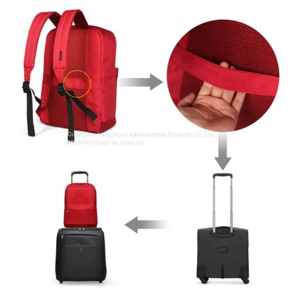 New Models Brief Pure Color Kids 20L Preppy Canvas School Bag for Teenagers photo-4
