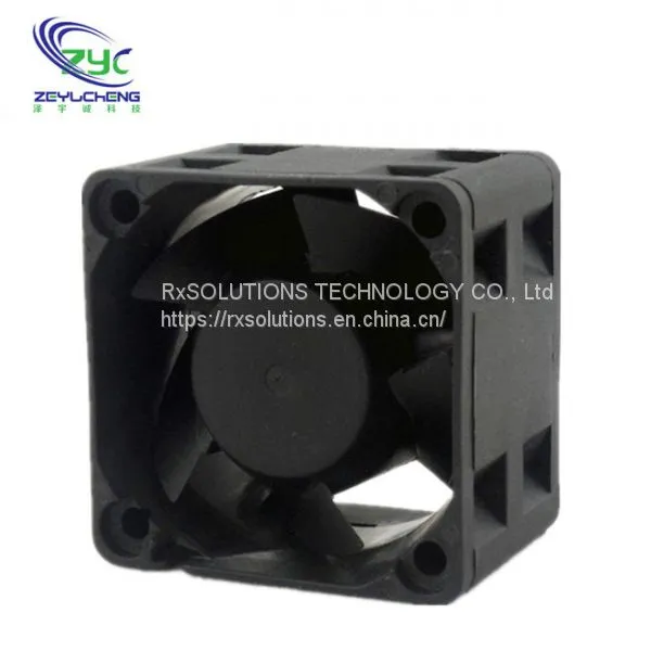 High Speed 4028 40mm 5V 12V DC Axial Car Cooling Fan photo-2