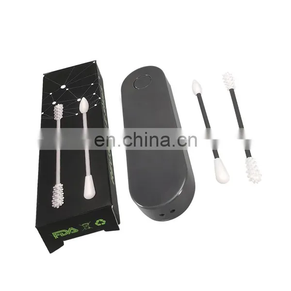 Reusable Cotton Swab Ear Cleaning Cosmetic Silicone Buds Swabs Double-headed Silicone Using Cotton Ear Stick photo-6