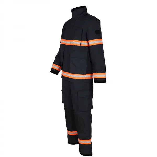 Wholesale Fire-retardant and Heat-resistant Firefighter Rescue Protective Suit photo-2