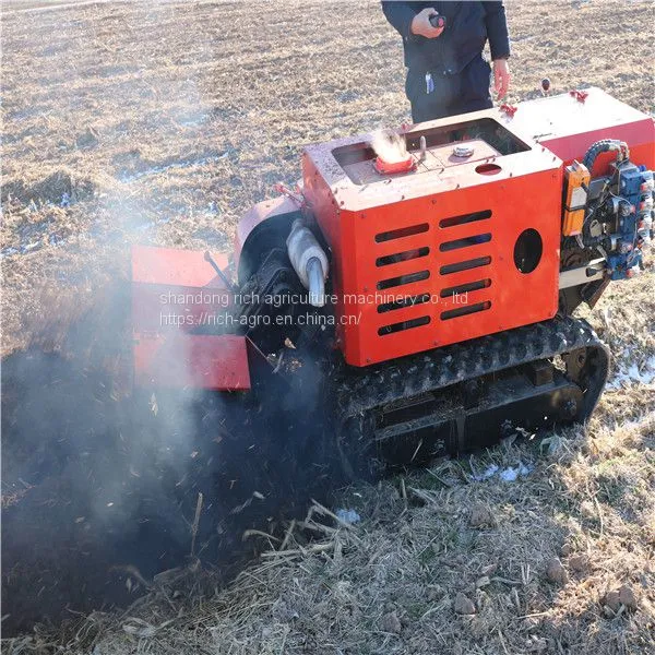 With Plough With Engine Model Orchard Rotary Tiller photo-2