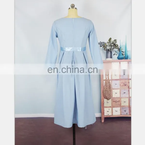 2019 New RED BIG BOW PARTY Dress Mother Daughter Matching Dress 3COLORS (this Link for WOMAN) photo-4