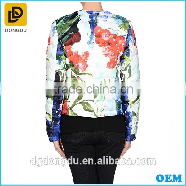 Hot Sale Warm Ultra Light Western Down Jacket for Women Factory photo-2