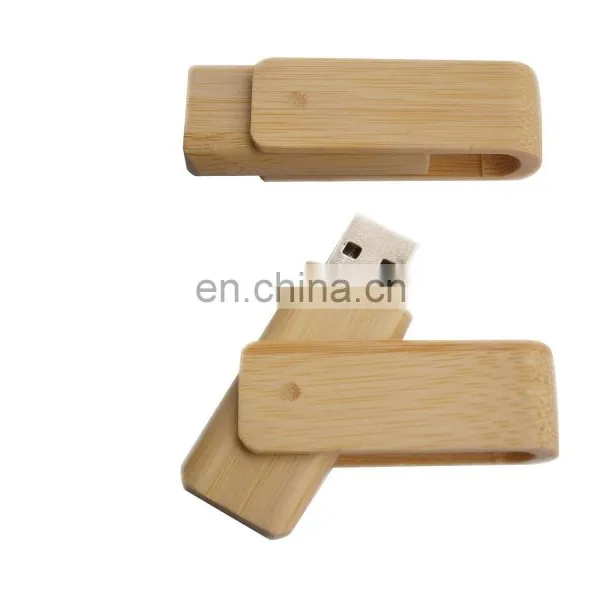 Wooden Swivel Pendrive Usb Flash Drive photo-3
