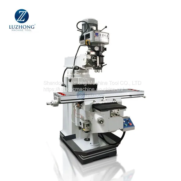 4H/5H China Universal Turret Metal Milling Machine Industrial photo-2