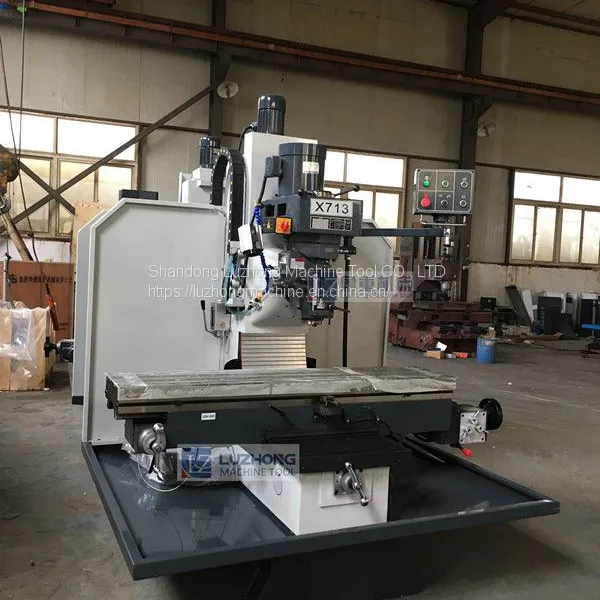 X713 Precision Manual Metal Milling Machine Bed Type Milling Machine photo-2
